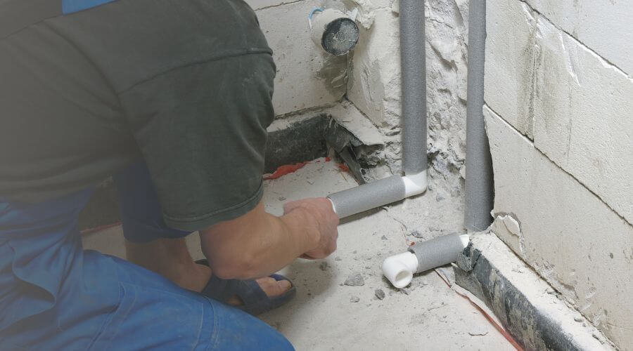 Expert burst pipe repair services in Basco, IL